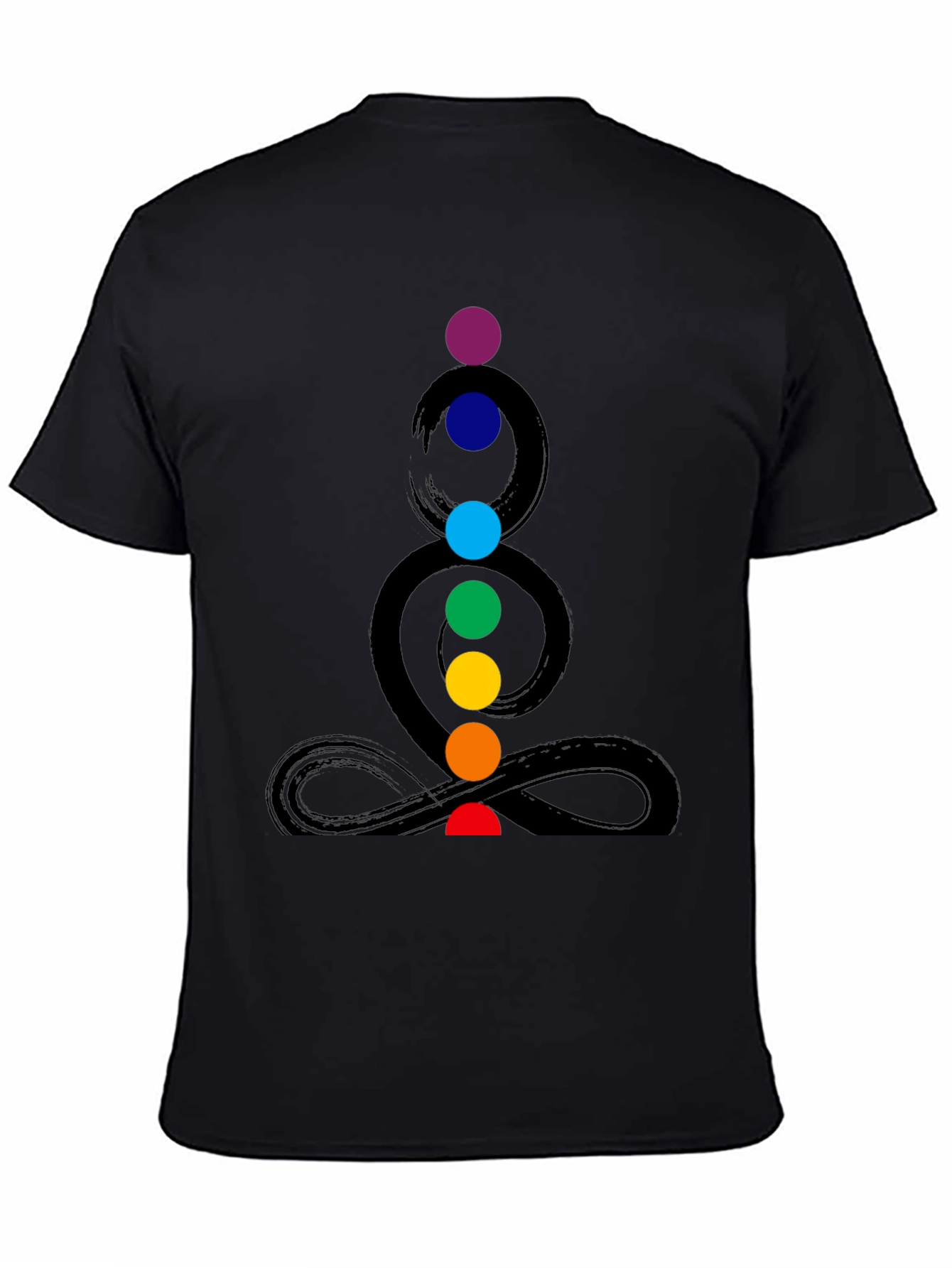 Chakra Graphic Print Mens T-Shirt