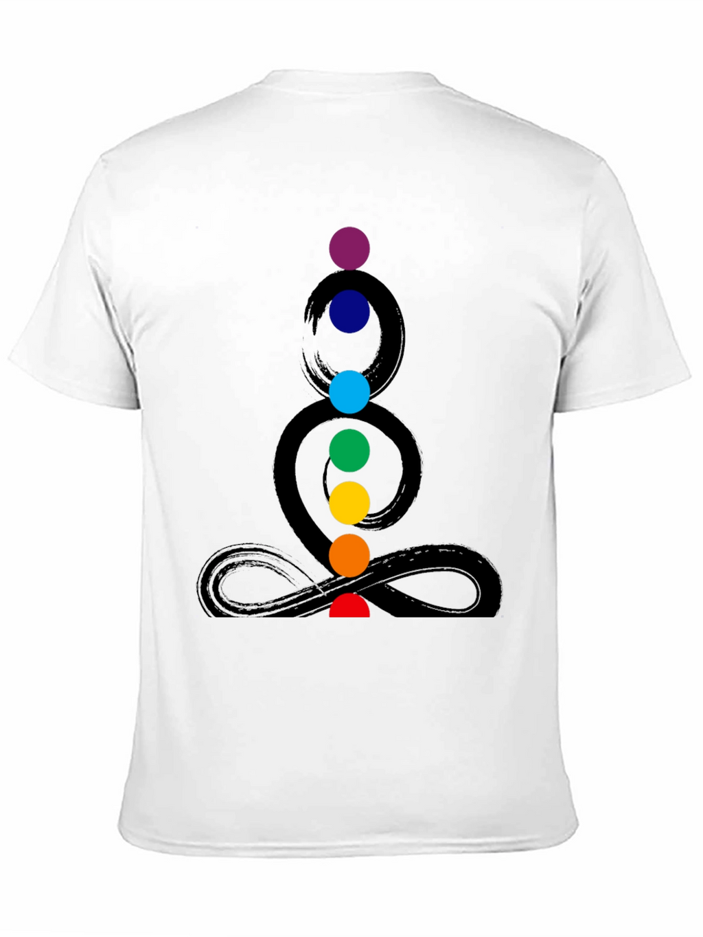 Chakra Graphic Print Mens T-Shirt