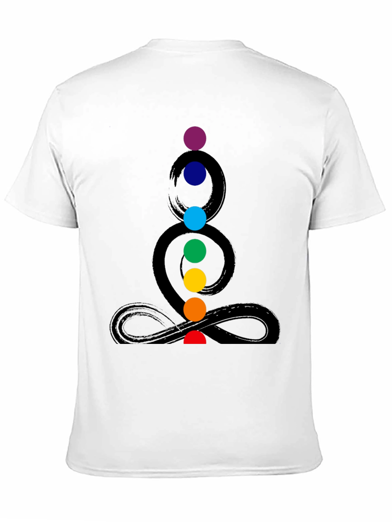 Chakra Graphic Print Mens T-Shirt