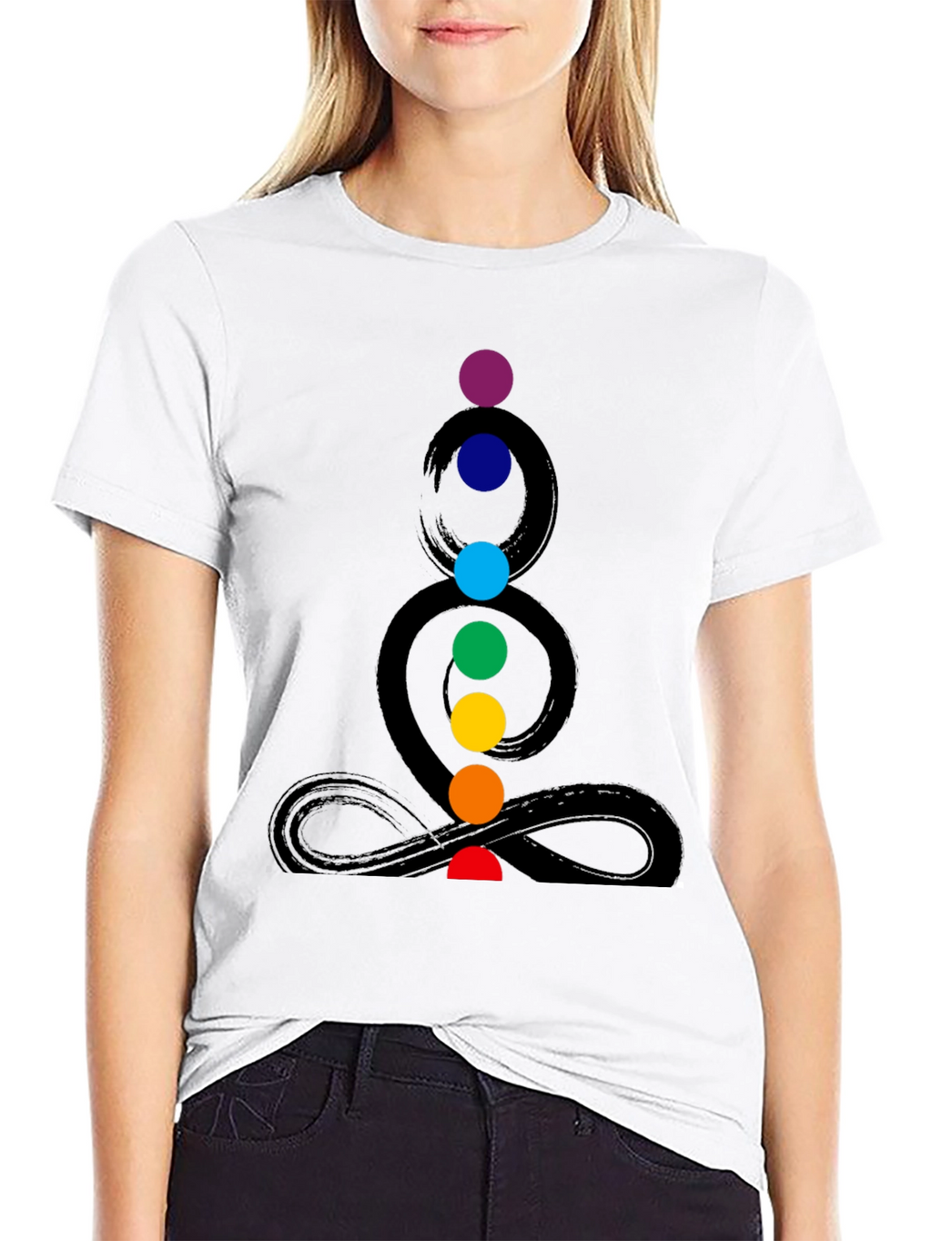 Chakra Graphic Print Mens T-Shirt