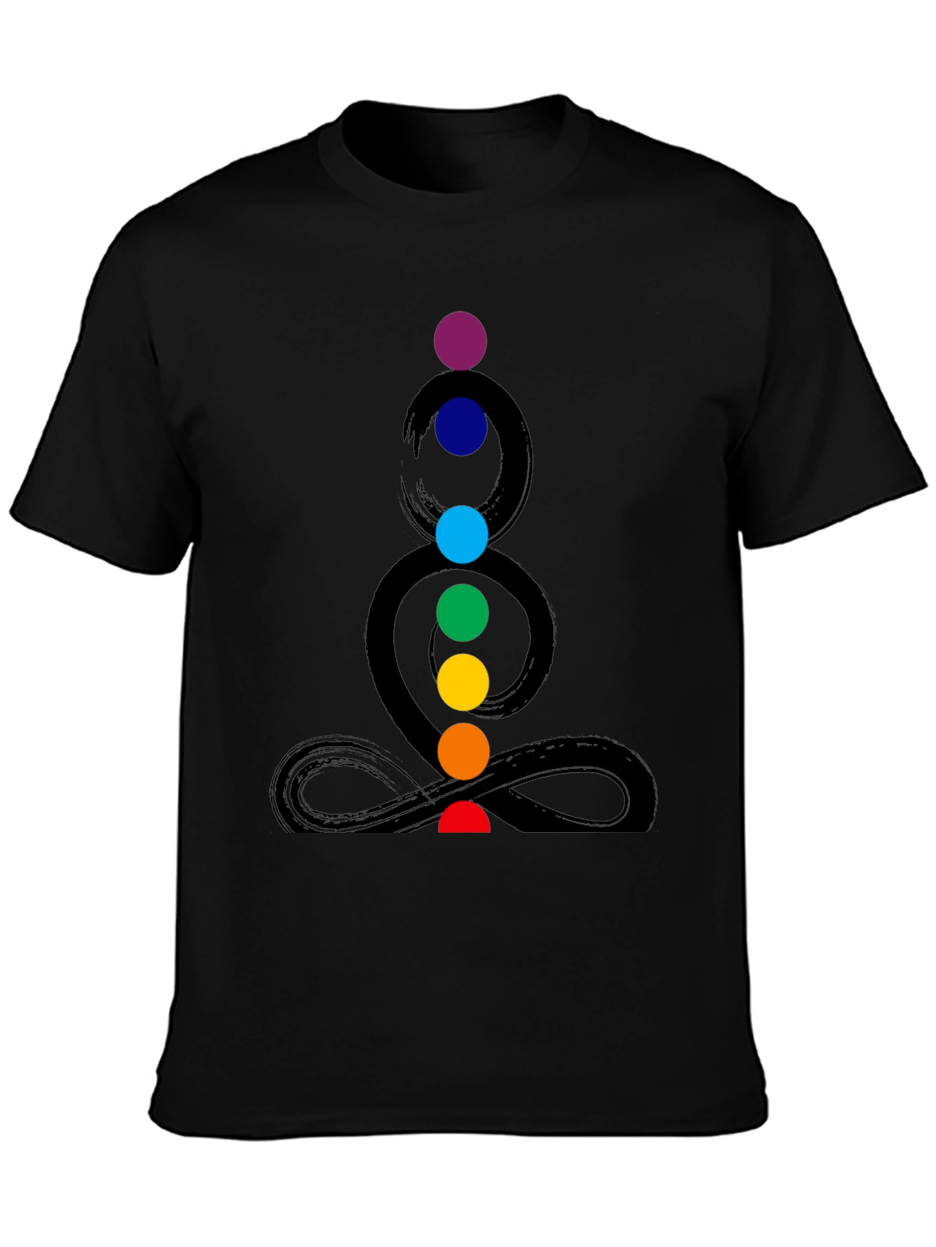 Chakra Graphic Print Mens T-Shirt