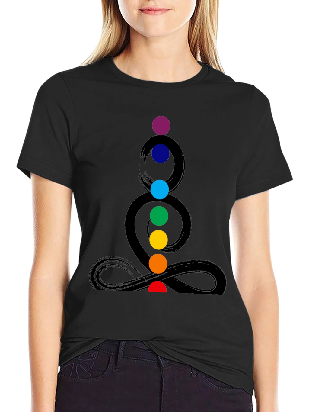 Chakra Graphic Print Mens T-Shirt