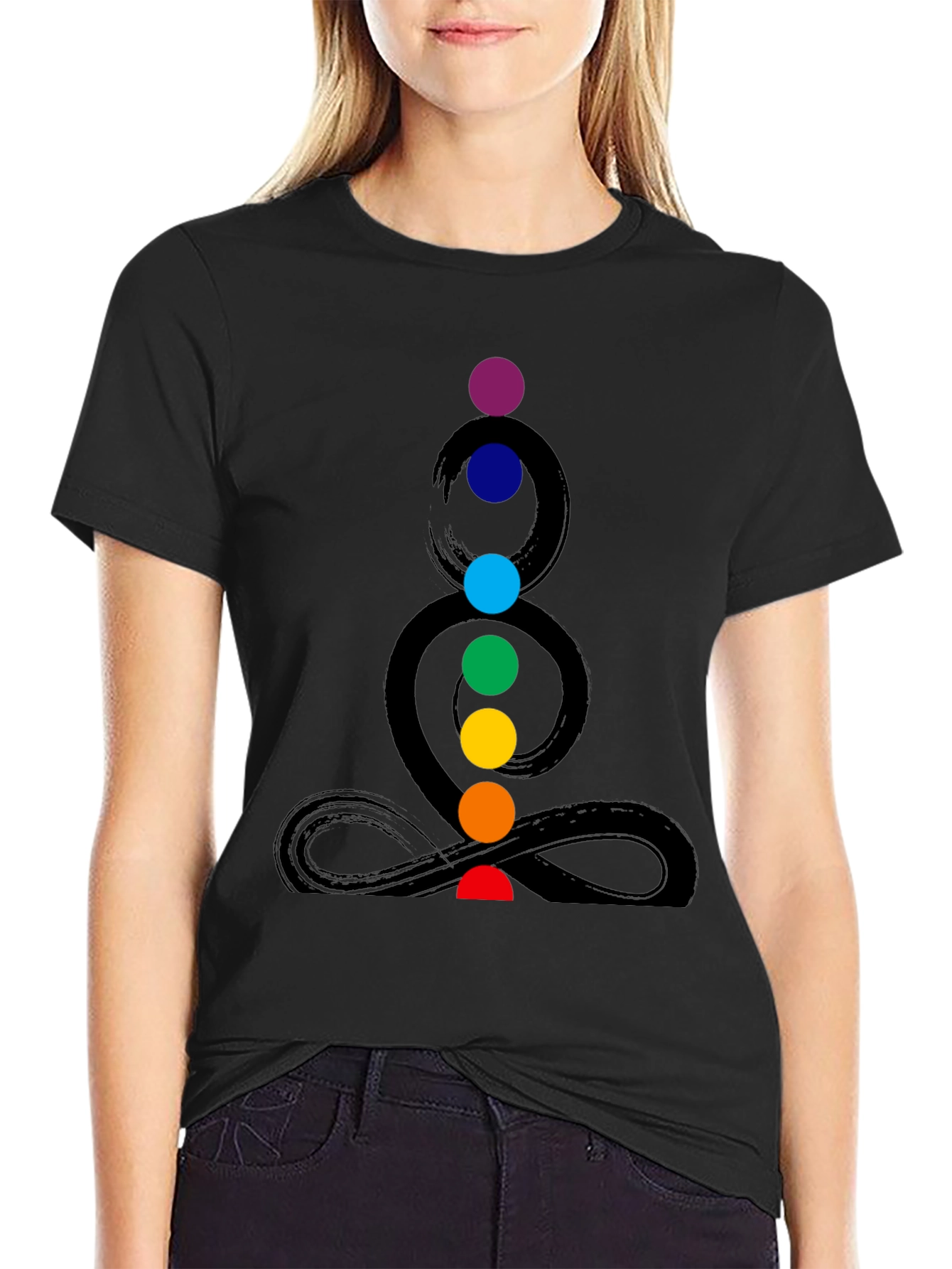 Chakra Graphic Print Mens T-Shirt