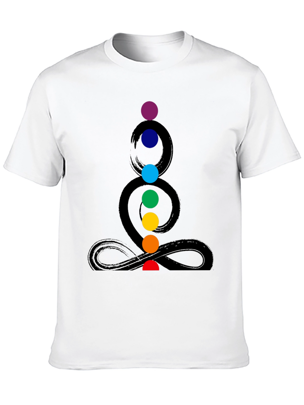 Chakra Graphic Print Mens T-Shirt