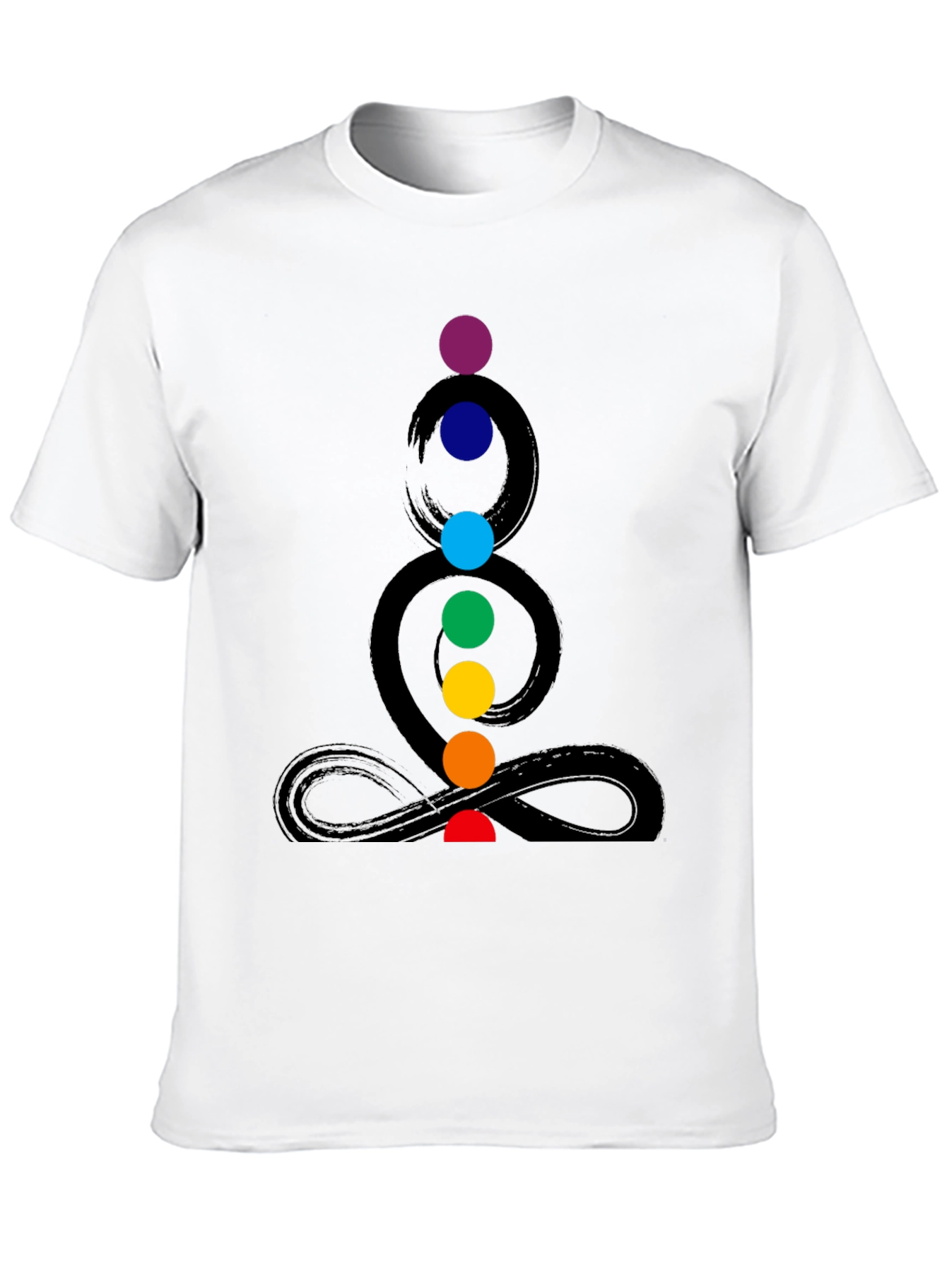 Chakra Graphic Print Mens T-Shirt