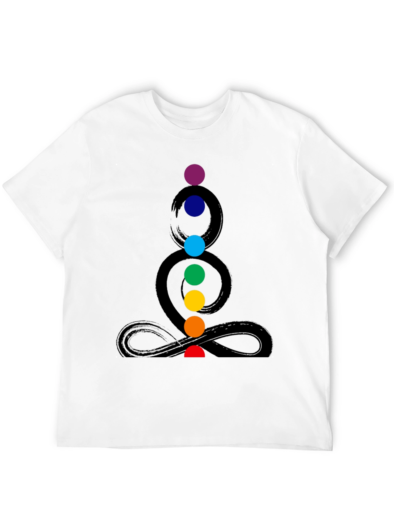 Chakra Graphic Print Mens T-Shirt