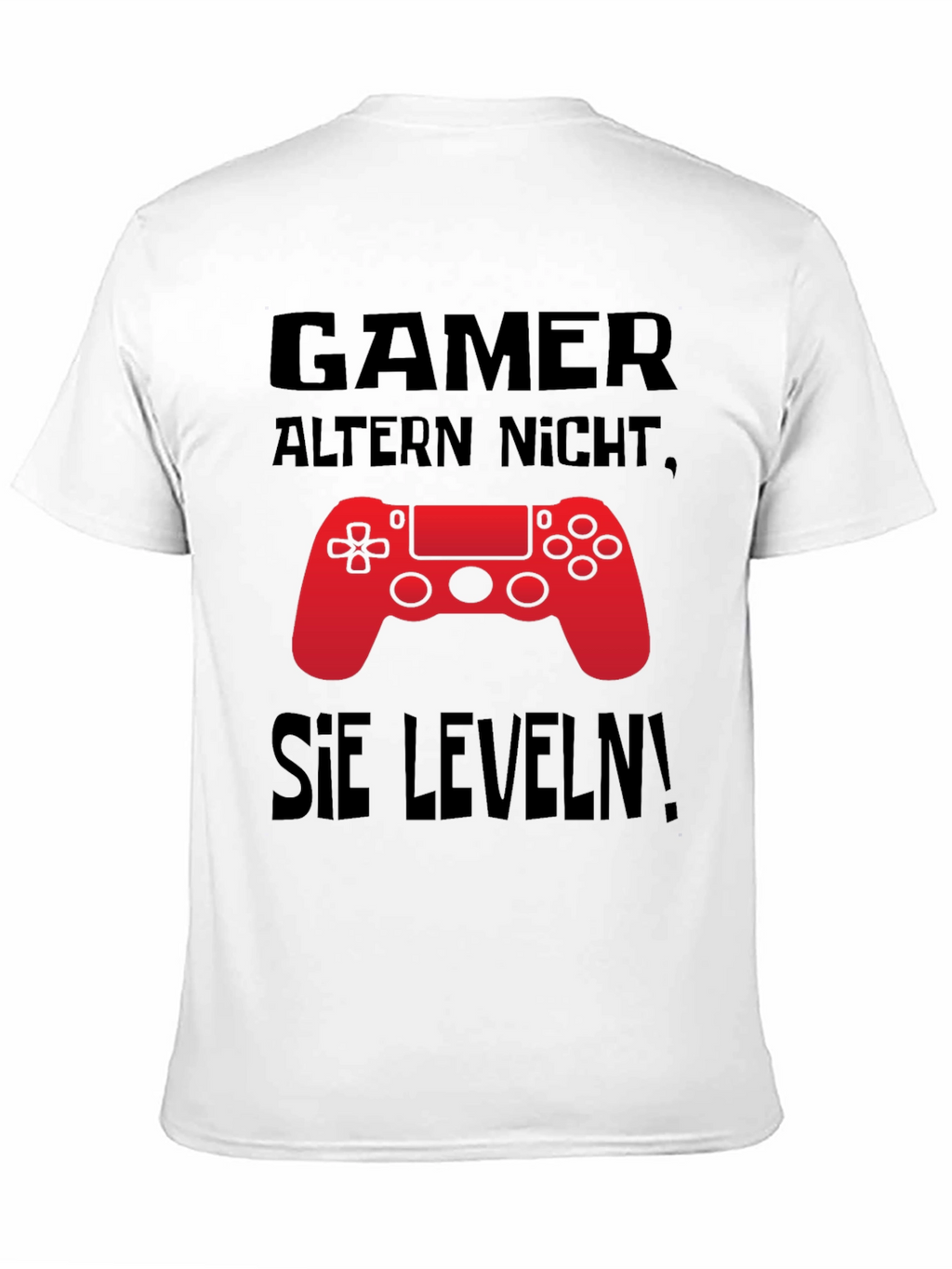 Gamer Level Up Black T-Shirt