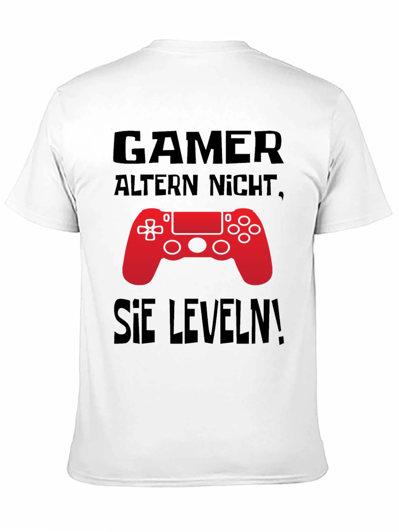 Gamer Level Up Black T-Shirt