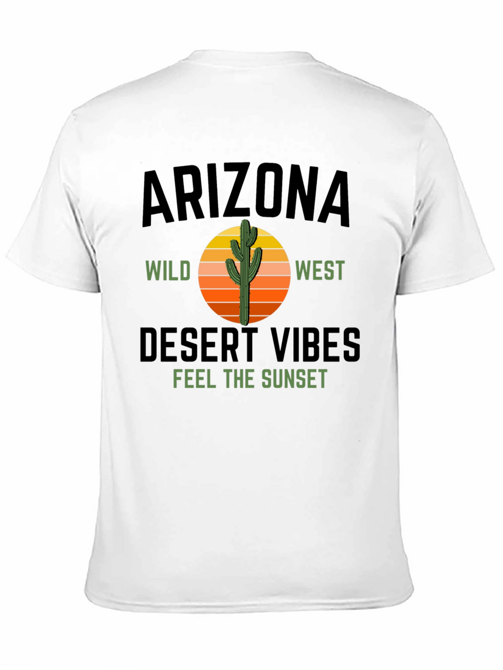 Arizona Desert Vibes Graphic Tee - Black