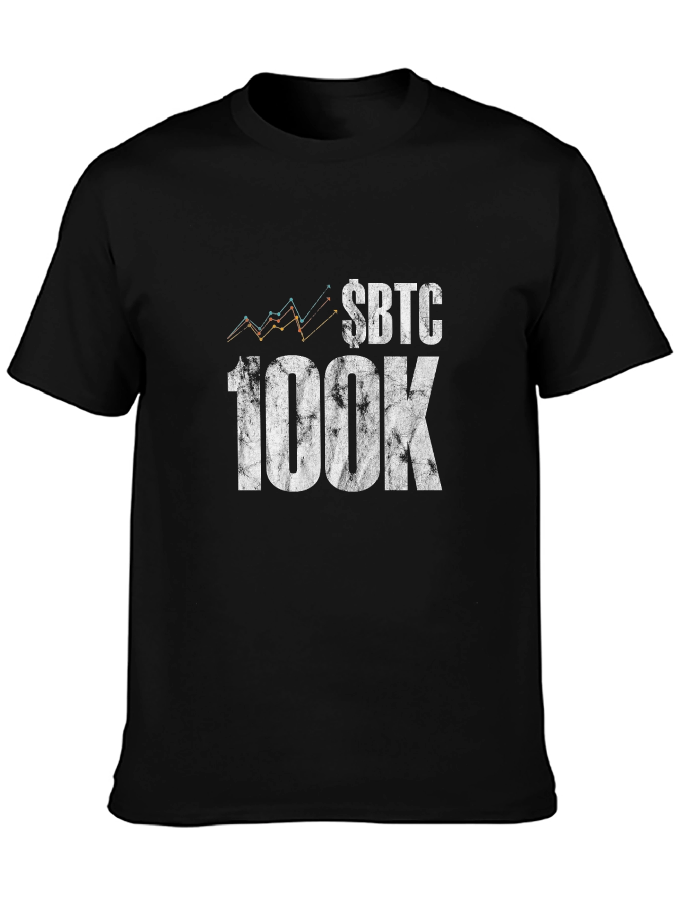 $BTC 100K T-Shirt - Crypto Investor Apparel