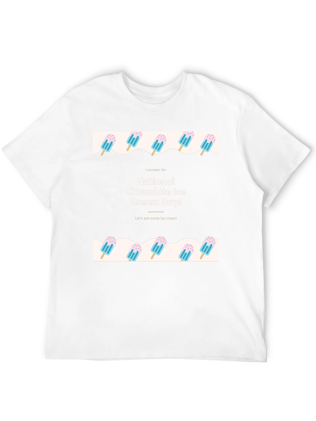 Chocolate Ice Cream Day T-Shirt