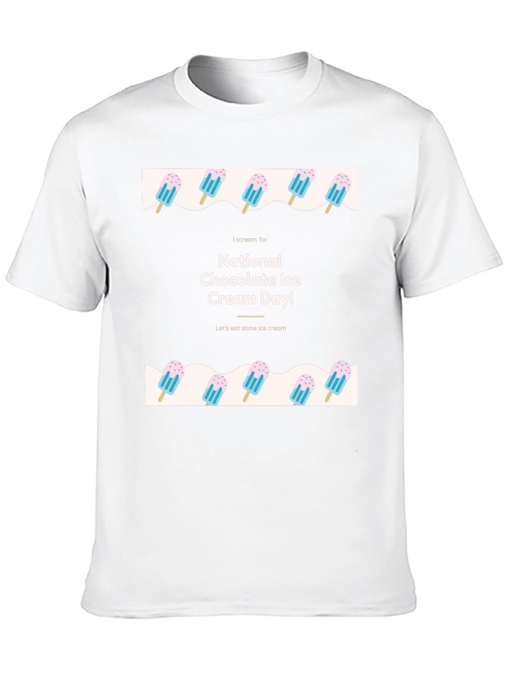 Chocolate Ice Cream Day T-Shirt