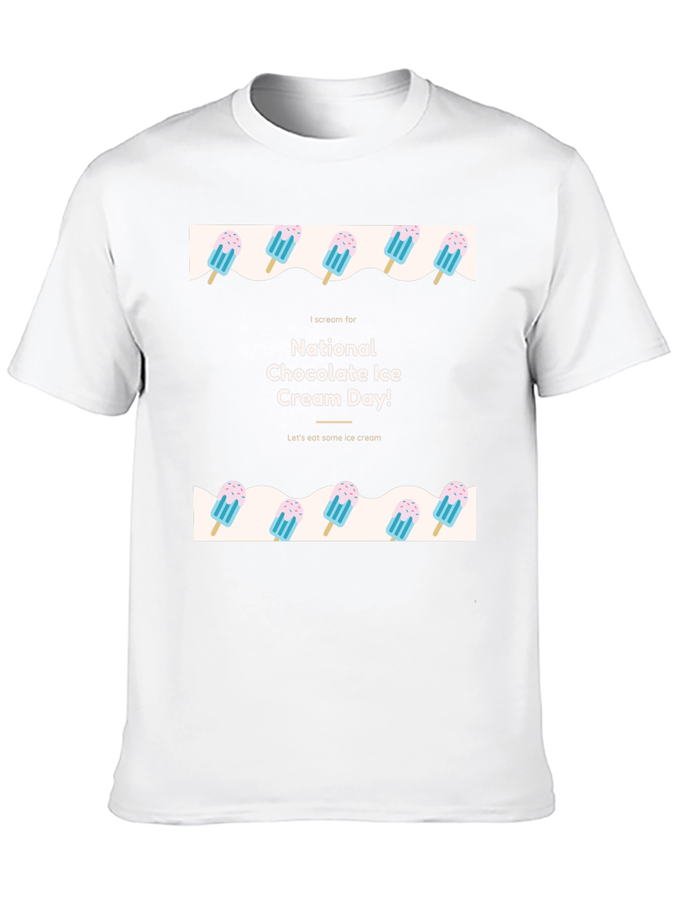 Chocolate Ice Cream Day T-Shirt