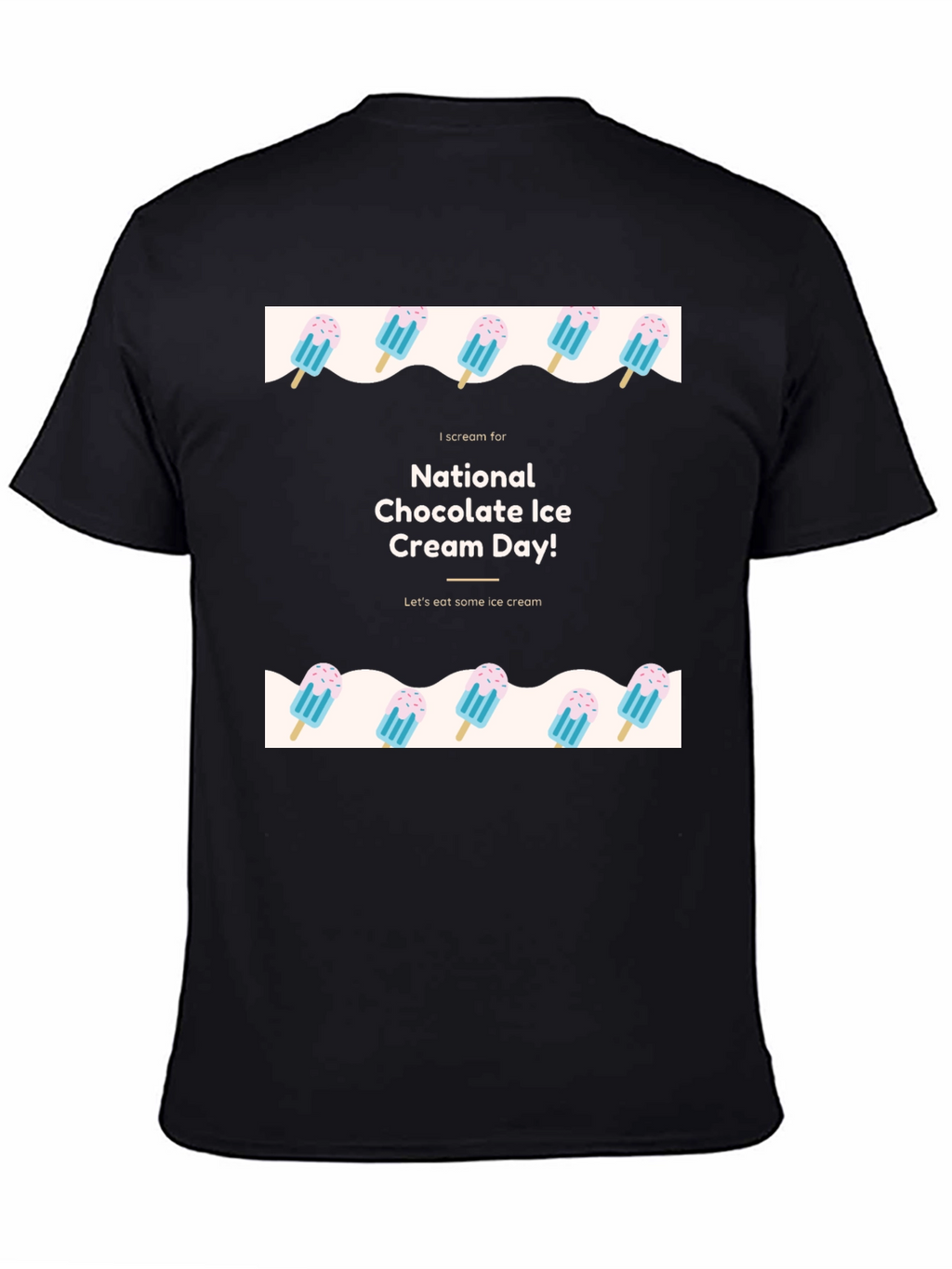 Chocolate Ice Cream Day T-Shirt