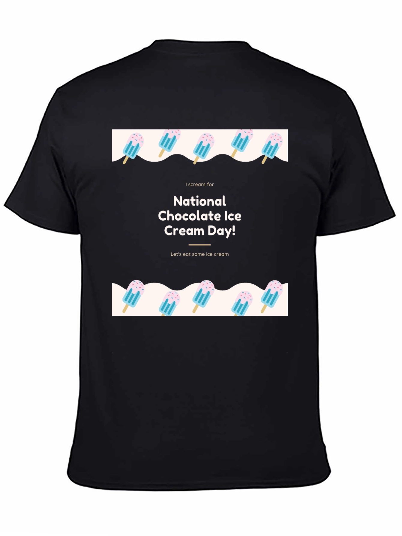 Chocolate Ice Cream Day T-Shirt
