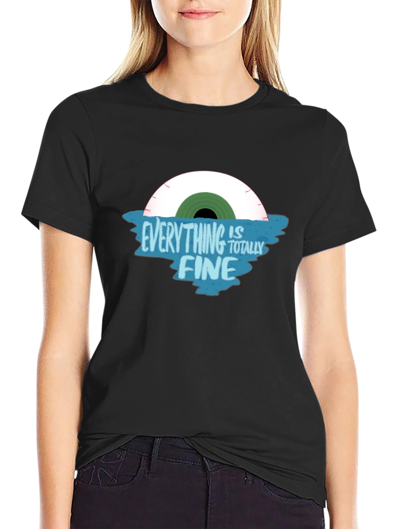 Everything Is Totally Fine Graphic T-Shirt