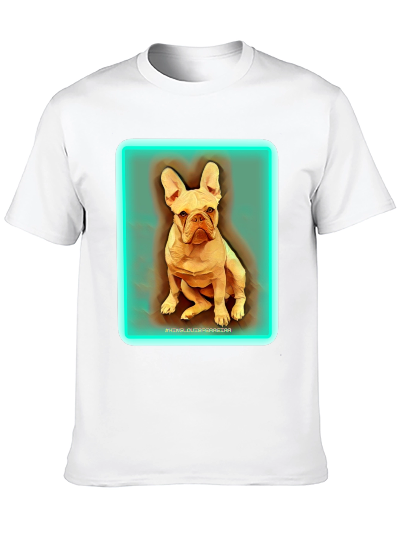 Dog Graphic Print Tee - Casual Cool