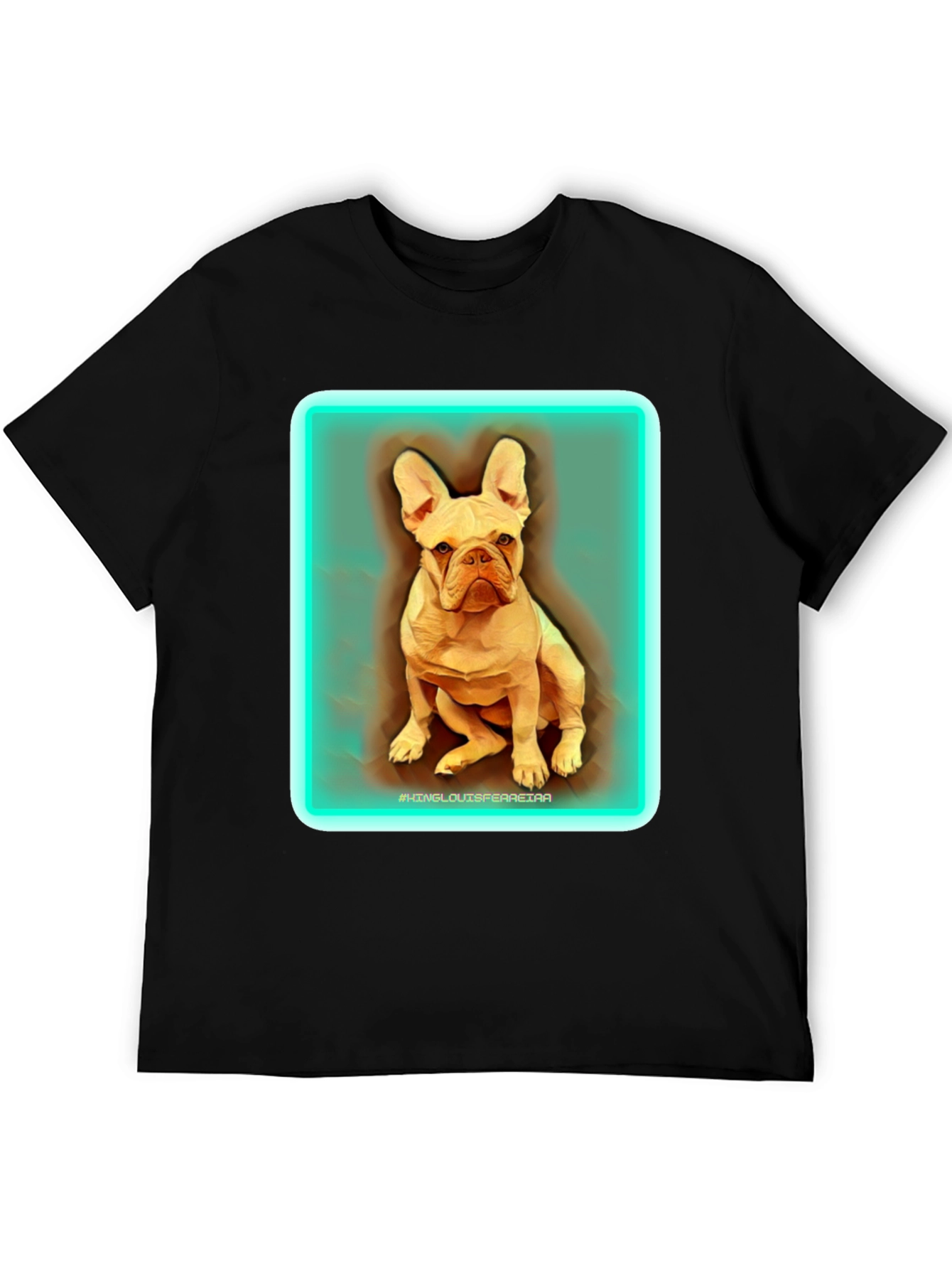 Dog Graphic Print Tee - Casual Cool