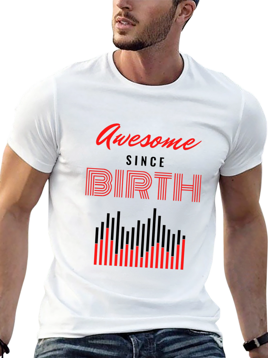 Awesome Since Birth Graphic Tee