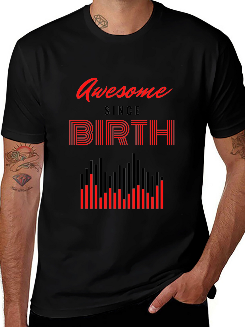 Awesome Since Birth Graphic Tee
