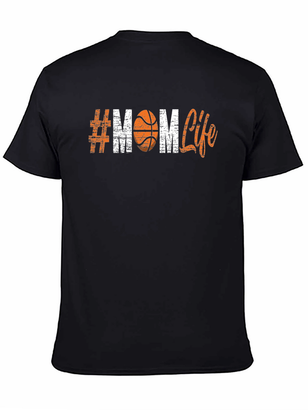 #Mom Life Basketball T-Shirt - Trendy Graphic Tee