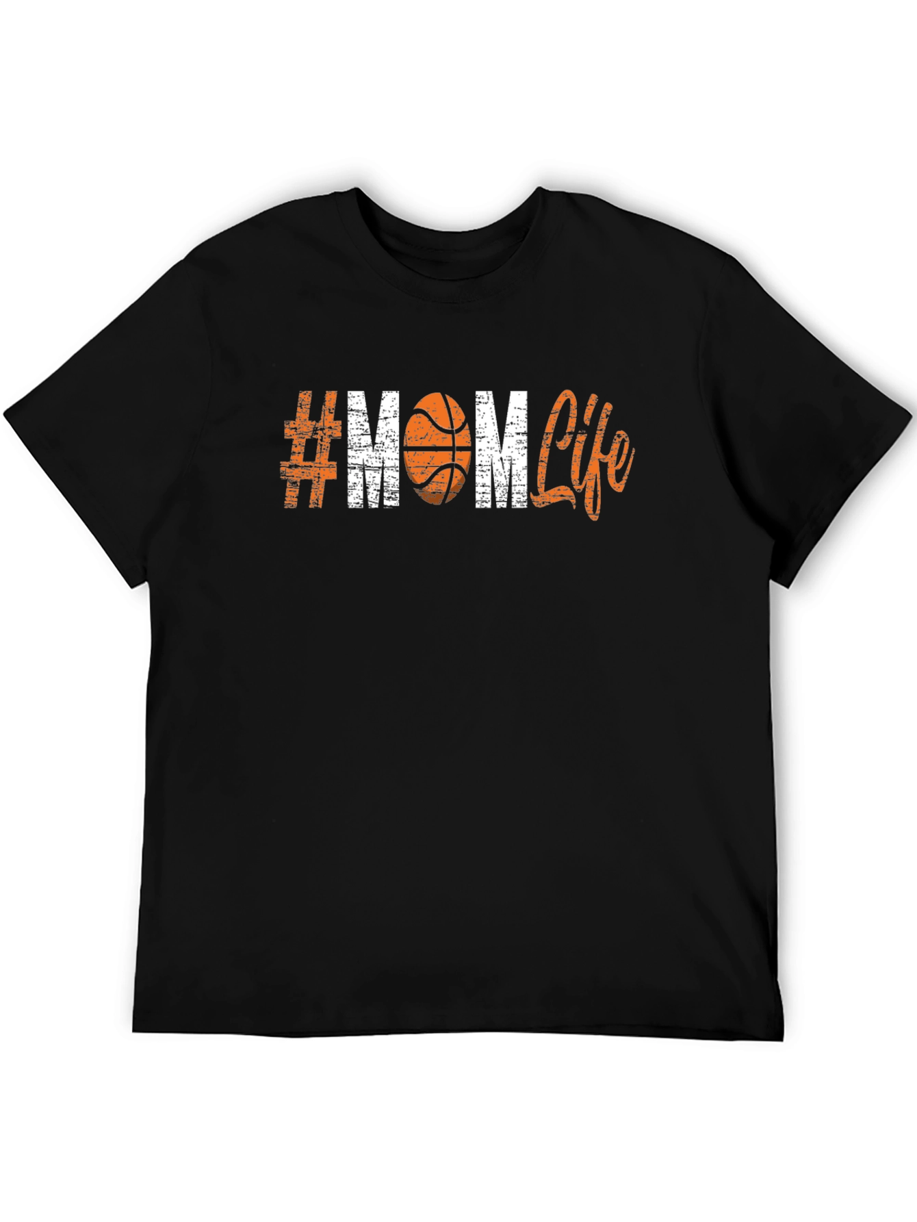 #Mom Life Basketball T-Shirt - Trendy Graphic Tee