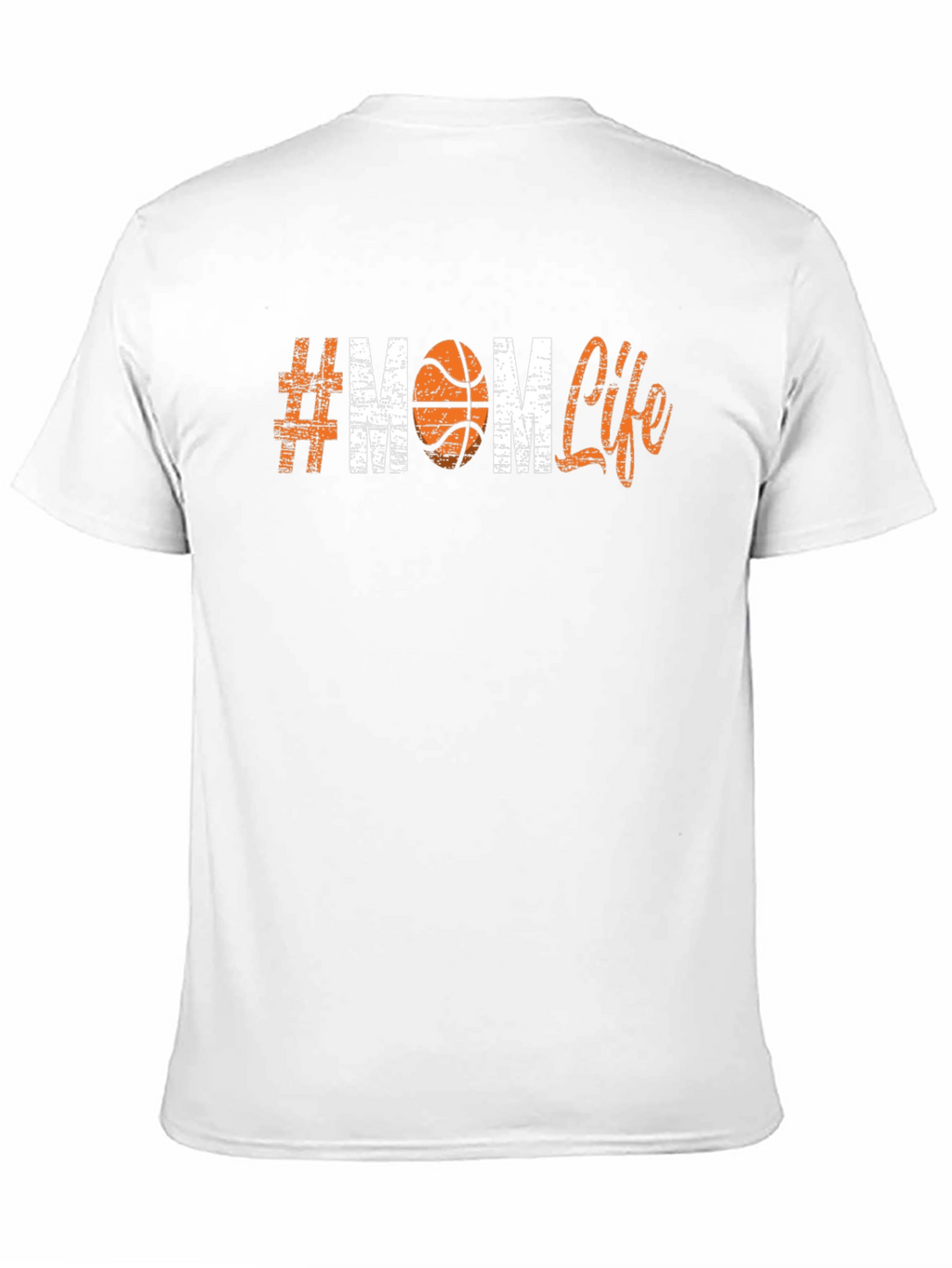 #Mom Life Basketball T-Shirt - Trendy Graphic Tee