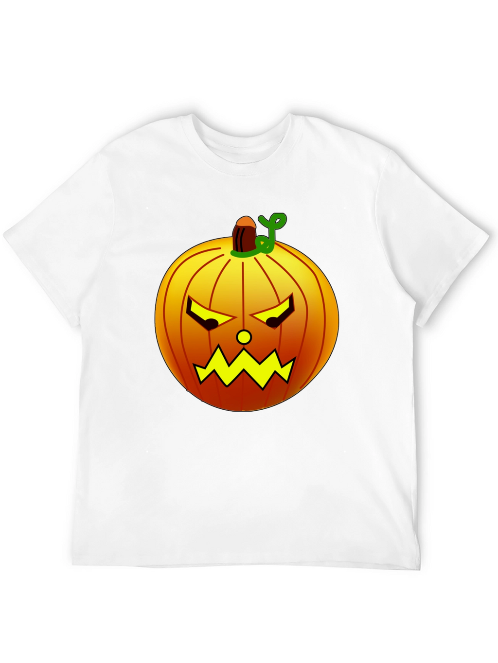 Halloween Pumpkin Graphic Tee - Spooky Season