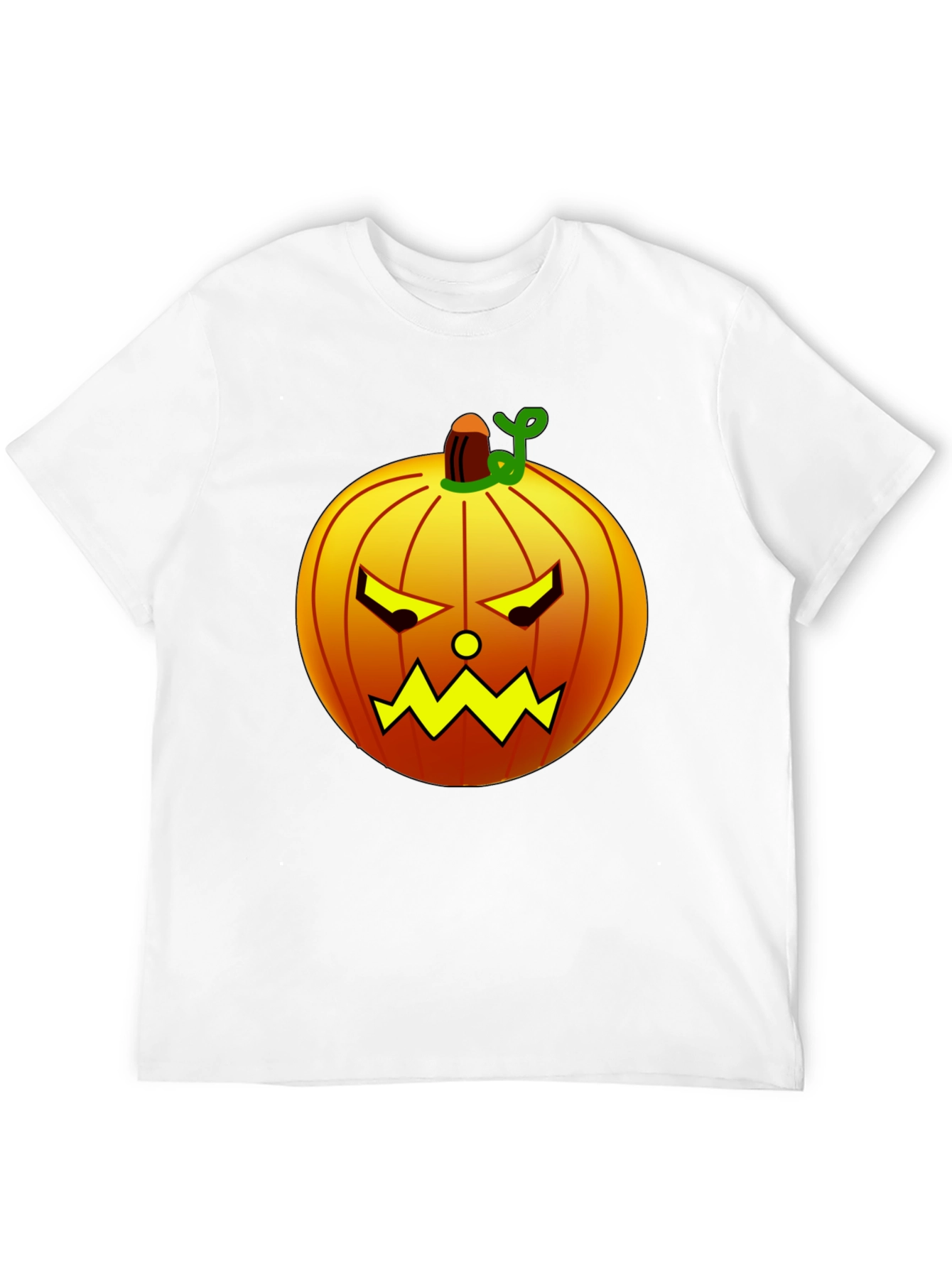 Halloween Pumpkin Graphic Tee - Spooky Season