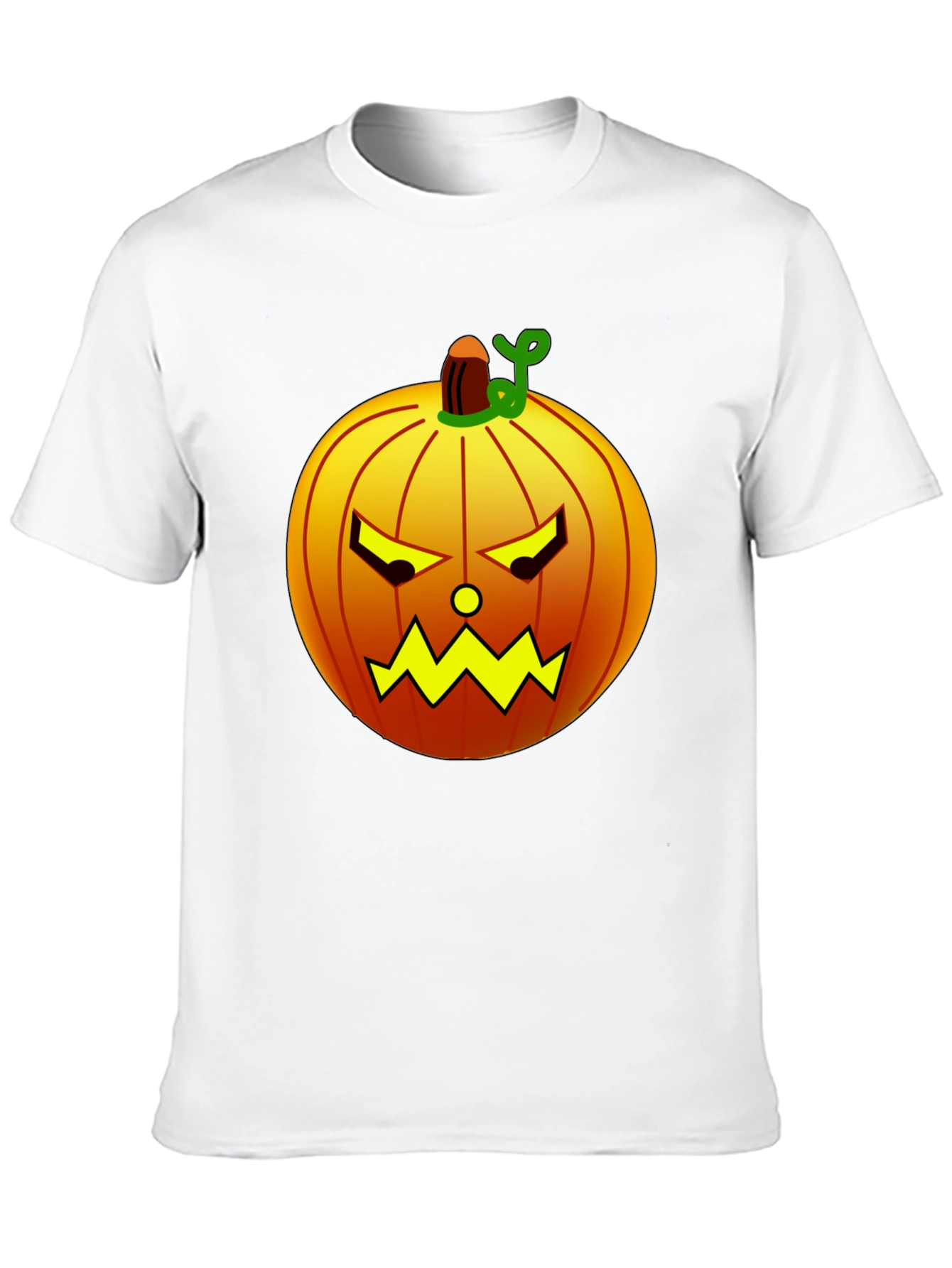 Halloween Pumpkin Graphic Tee - Spooky Season