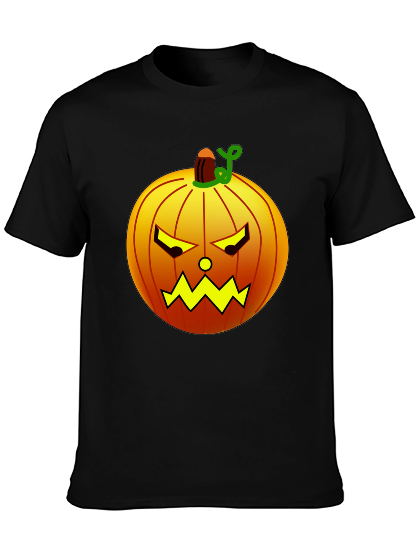 Halloween Pumpkin Graphic Tee - Spooky Season