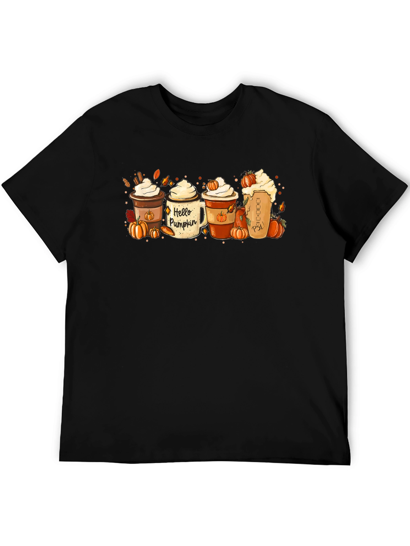 Hello Pumpkin Coffee T-Shirt