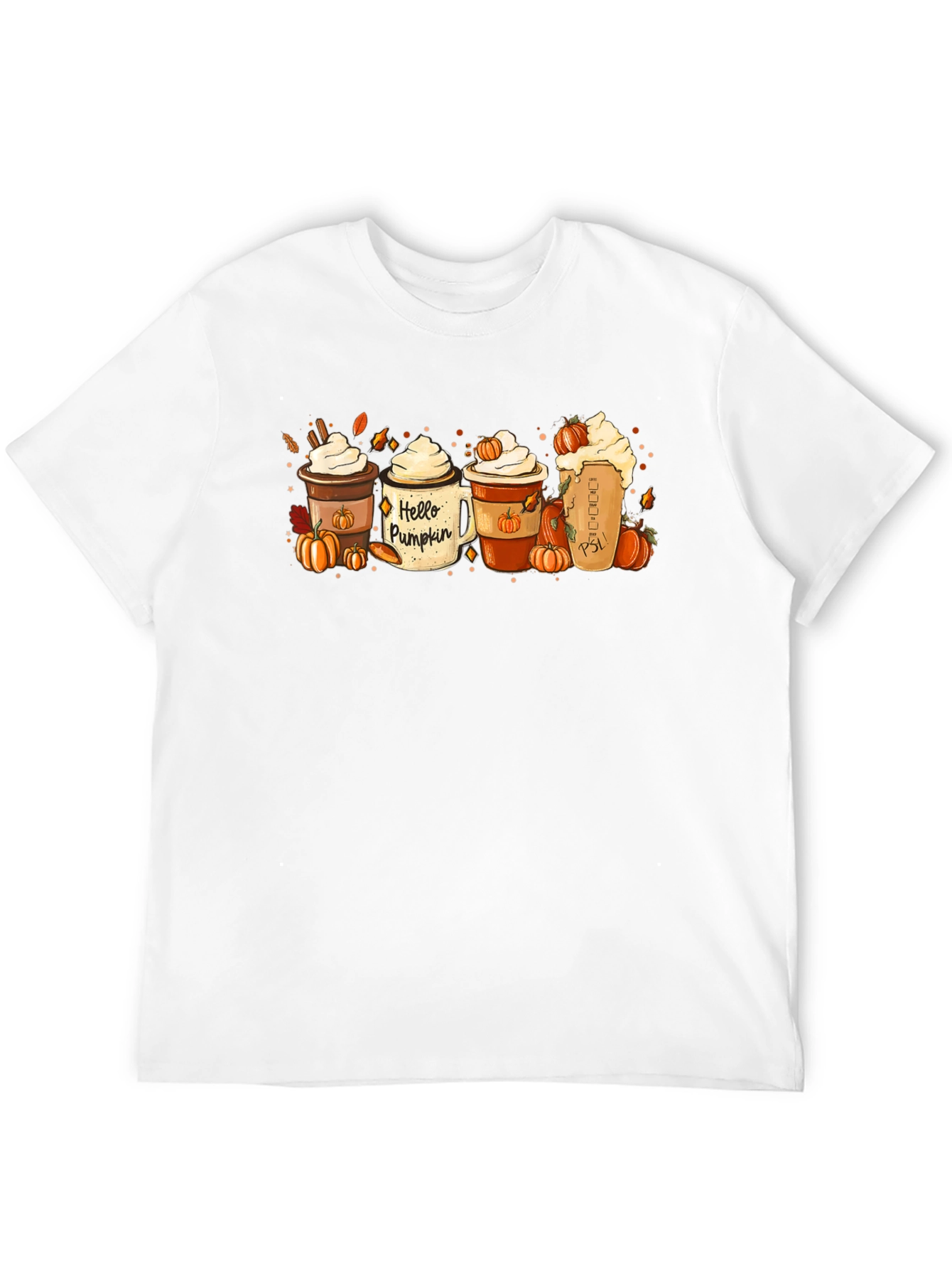 Hello Pumpkin Coffee T-Shirt