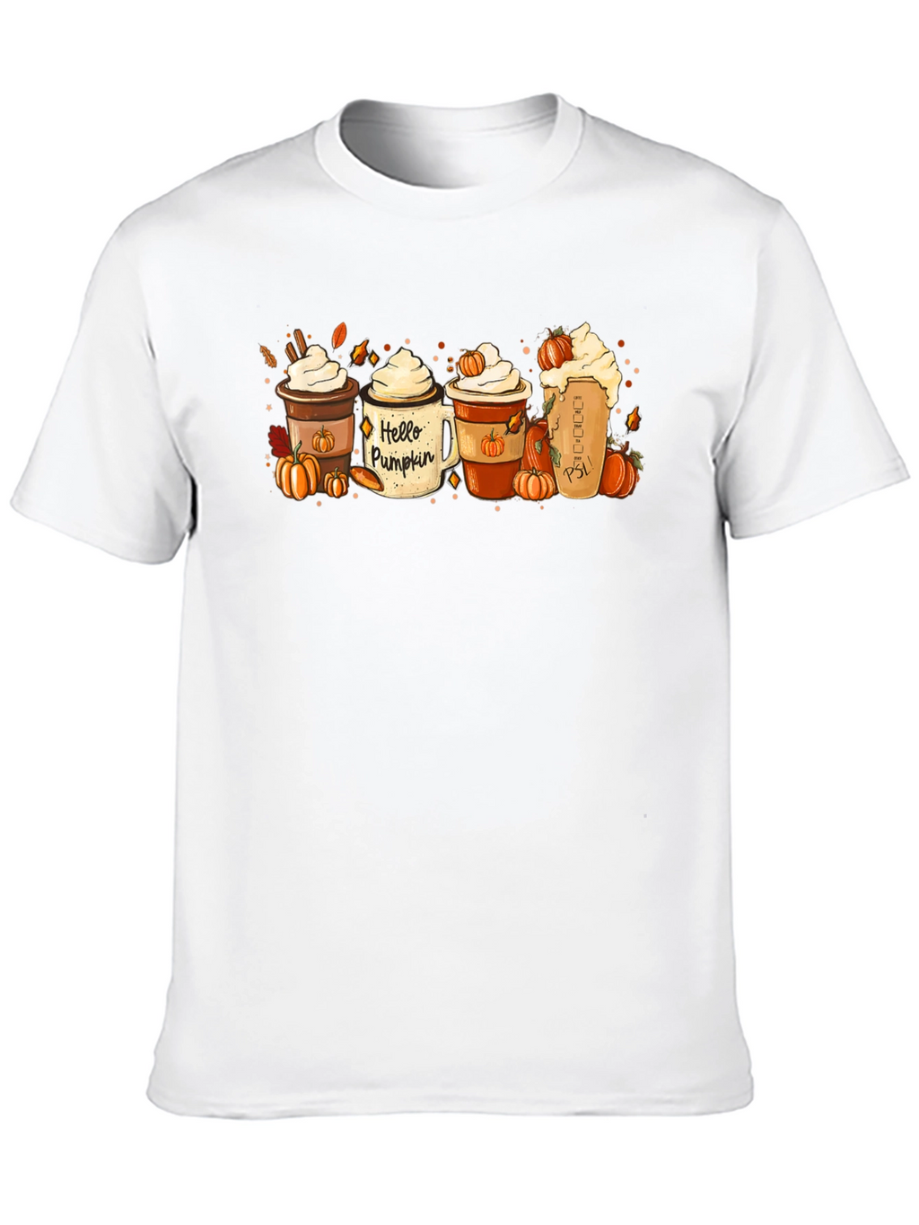 Hello Pumpkin Coffee T-Shirt