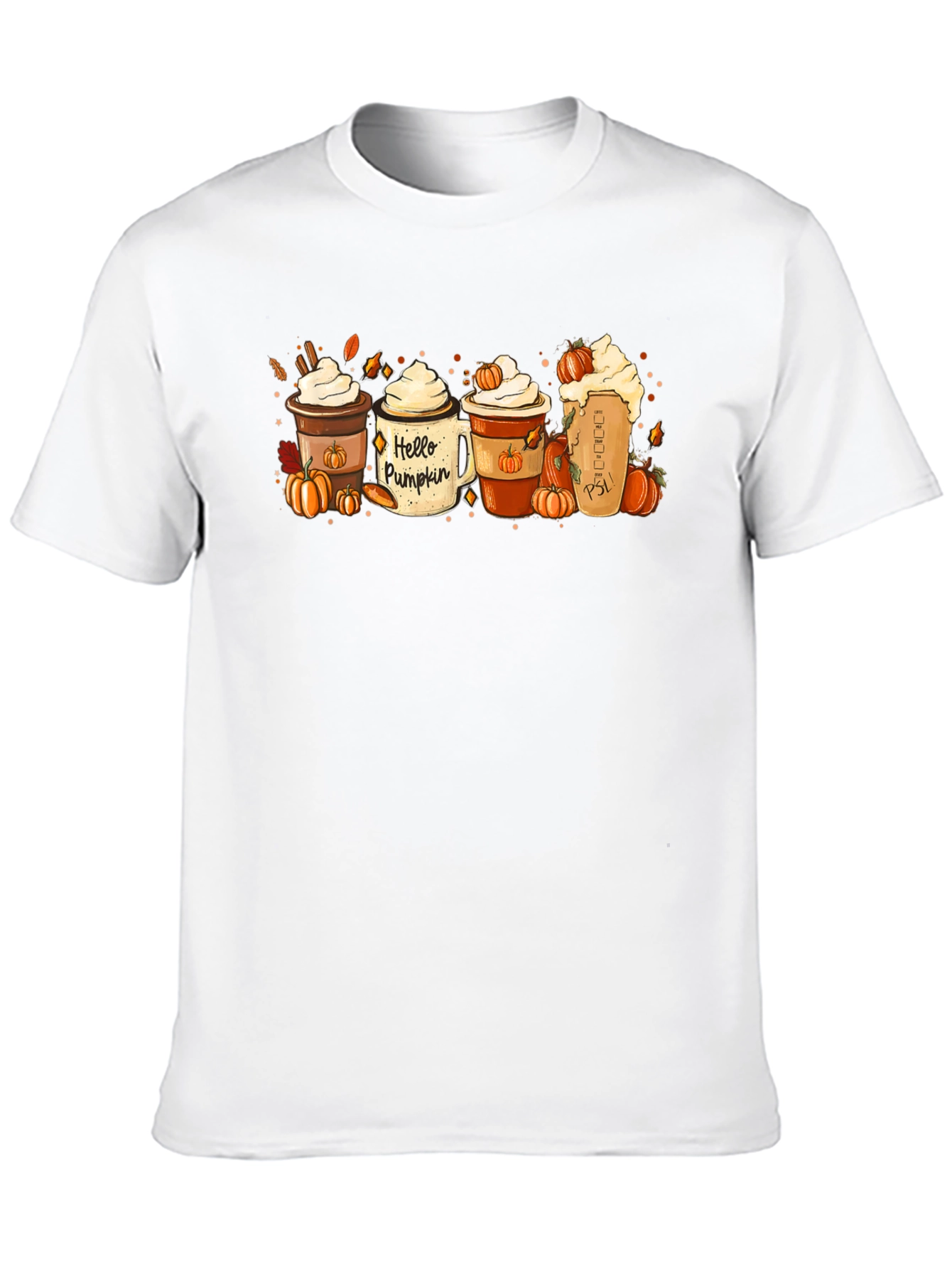 Hello Pumpkin Coffee T-Shirt