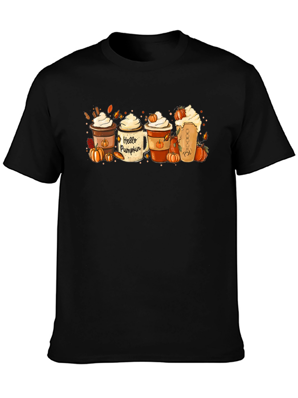 Hello Pumpkin Coffee T-Shirt