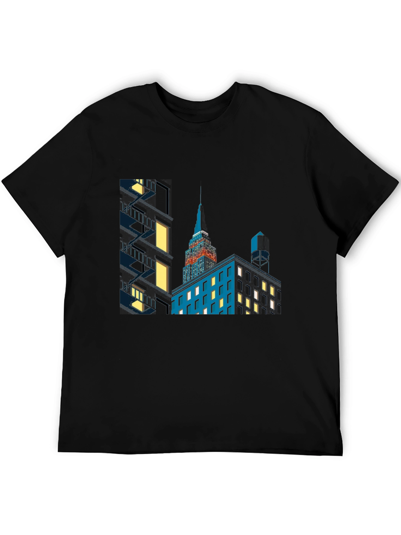 Empire State Building Graphic Tee - Sleek Cityscape Design