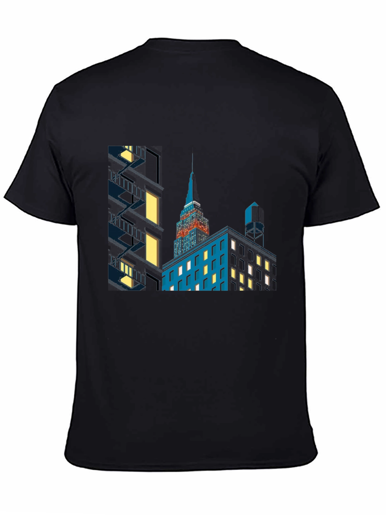 Empire State Building Graphic Tee - Sleek Cityscape Design