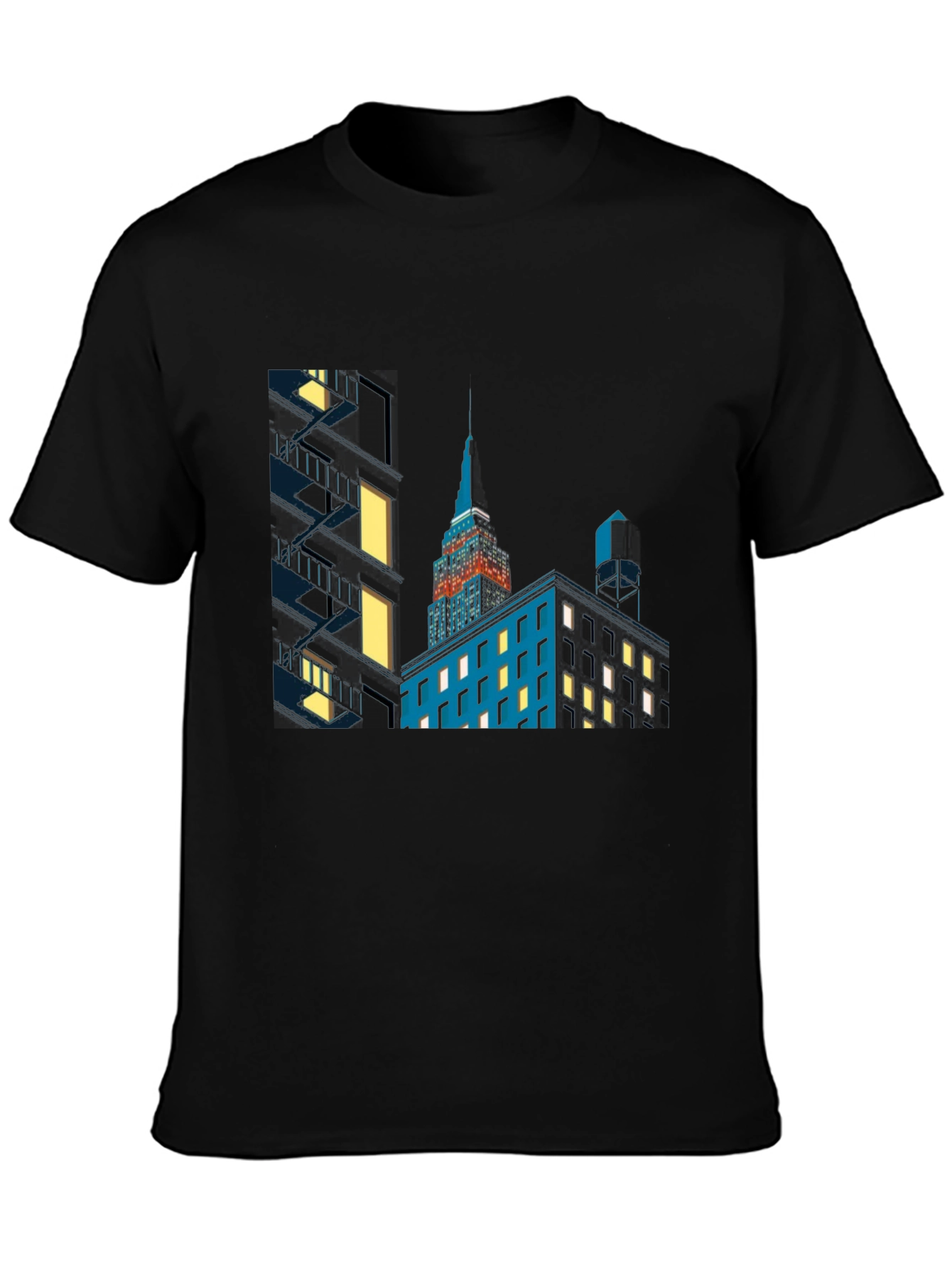 Empire State Building Graphic Tee - Sleek Cityscape Design