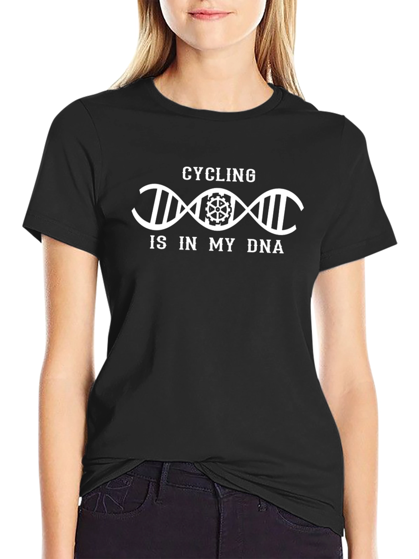 Cycling is in My DNA - Graphic T-Shirt