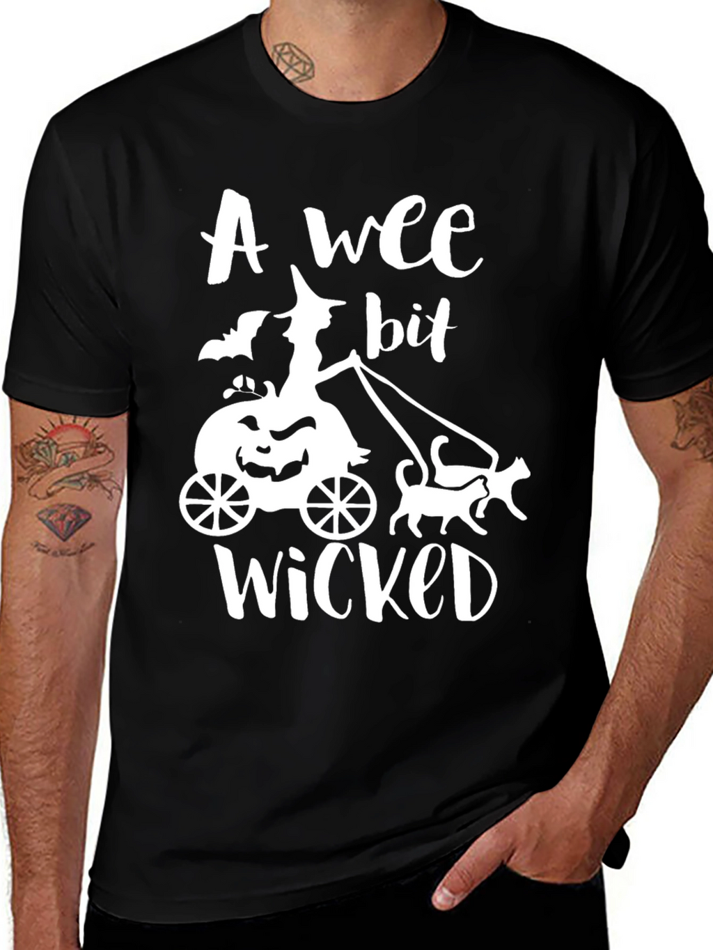 A Wee Bit Wicked Halloween T-Shirt