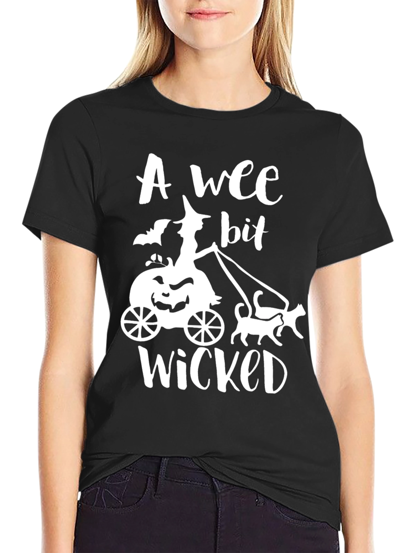 A Wee Bit Wicked Halloween T-Shirt