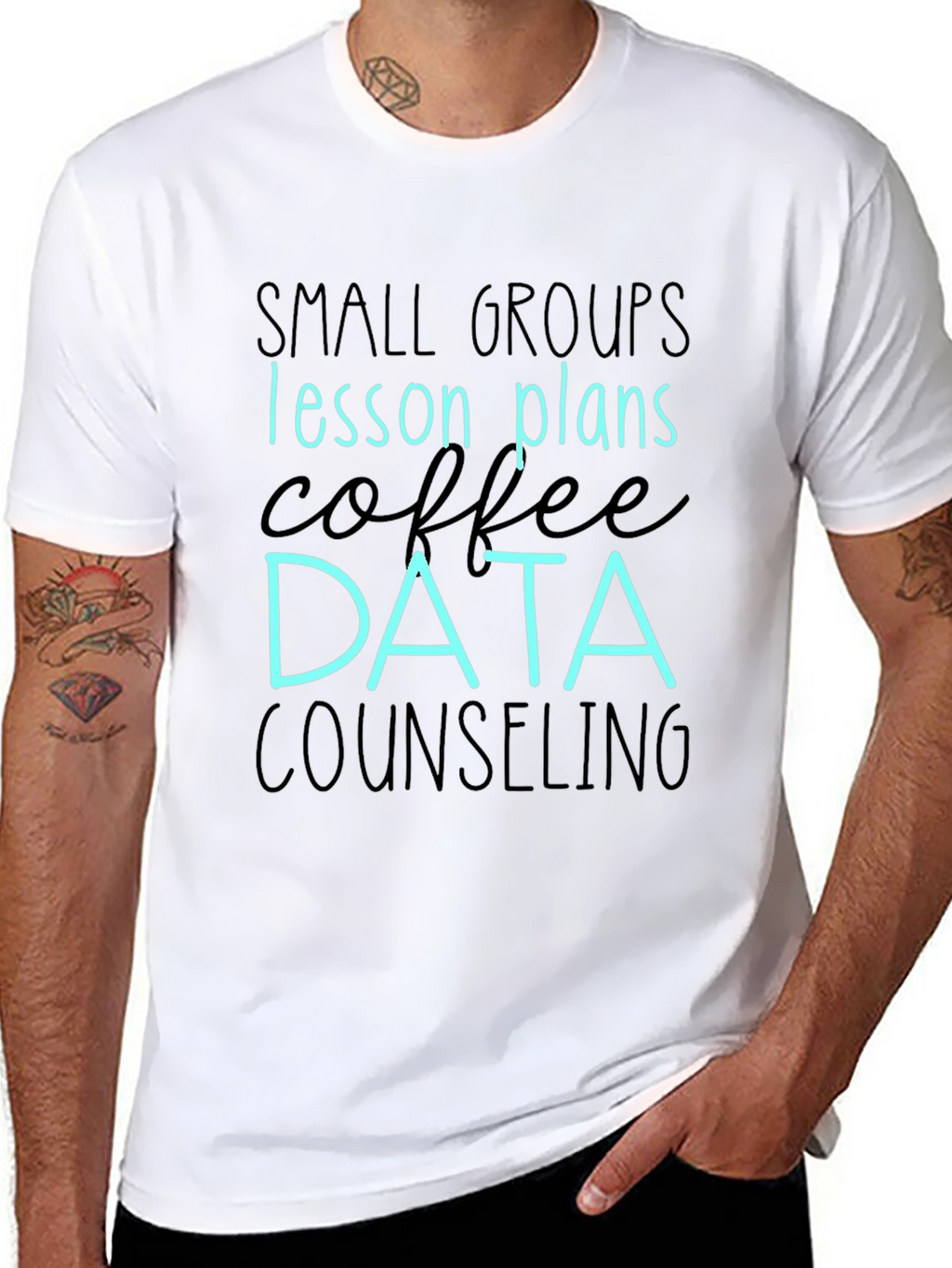 Data Counseling Coffee Lesson Plans T-Shirt
