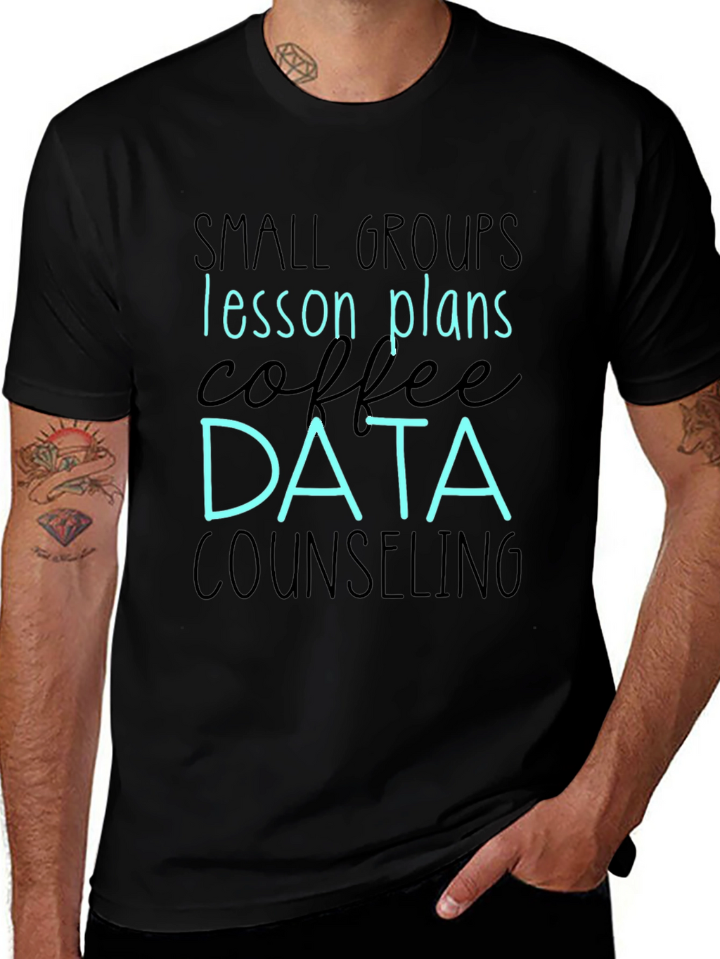 Data Counseling Coffee Lesson Plans T-Shirt
