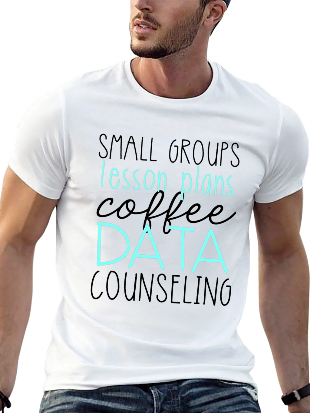 Data Counseling Coffee Lesson Plans T-Shirt