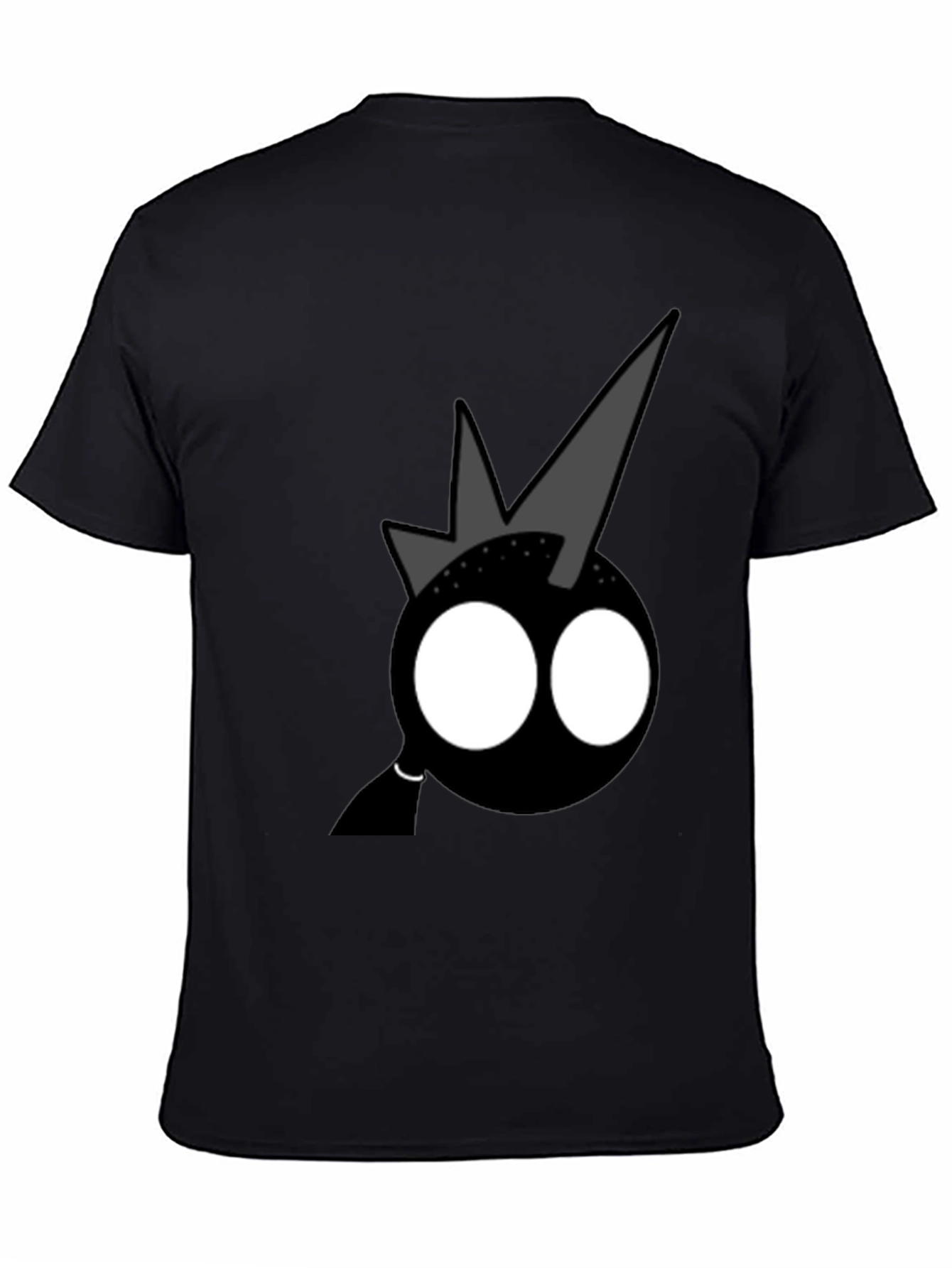 Funky Graphic Tee - Black Shirt with Cartoon Design