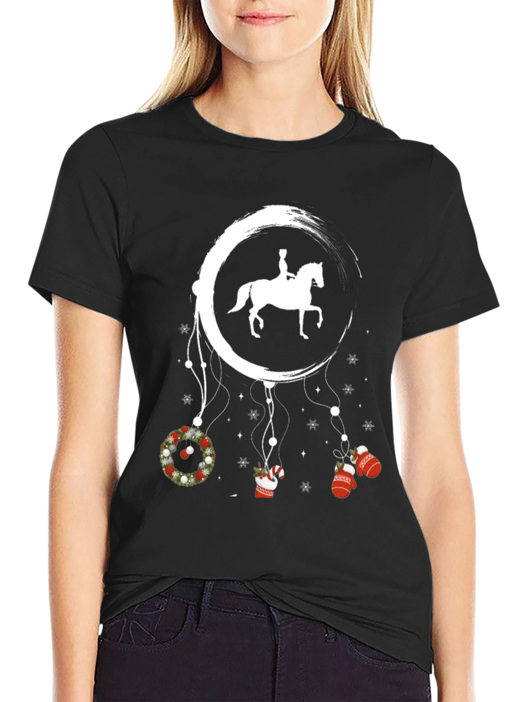 Equestrian Dreamcatcher Graphic T-Shirt