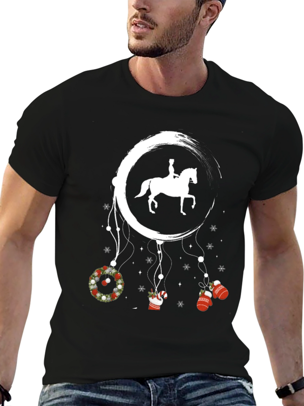 Equestrian Dreamcatcher Graphic T-Shirt