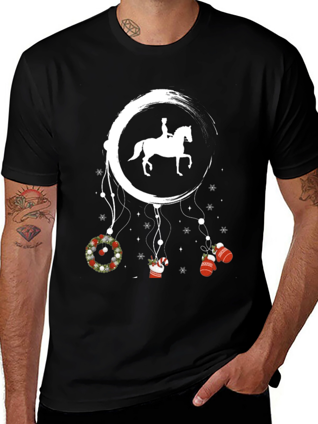 Equestrian Dreamcatcher Graphic T-Shirt