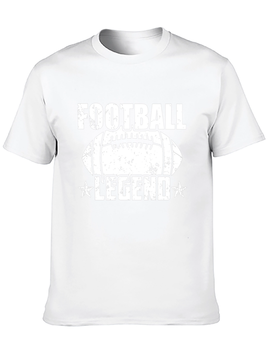 Football Legend Graphic T-Shirt - Black